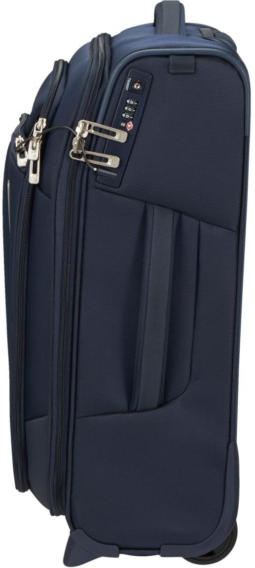 Samsonite Respark Upright 55cm Midnight Blue erweiterbarer Handgepäcktrolley