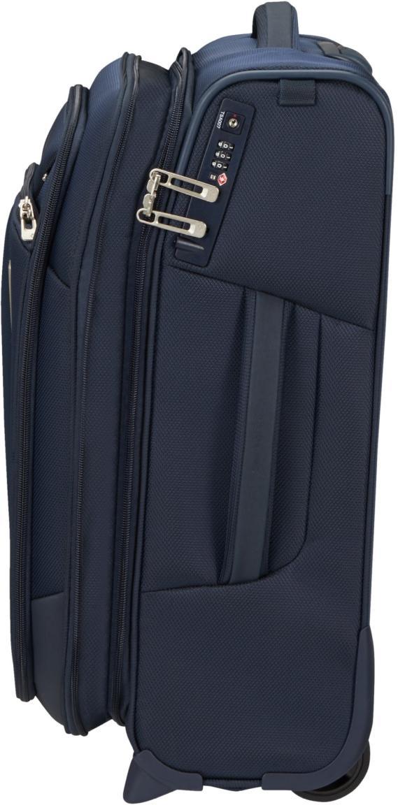 Samsonite Respark Upright 55cm Midnight Blue erweiterbarer Handgepäcktrolley