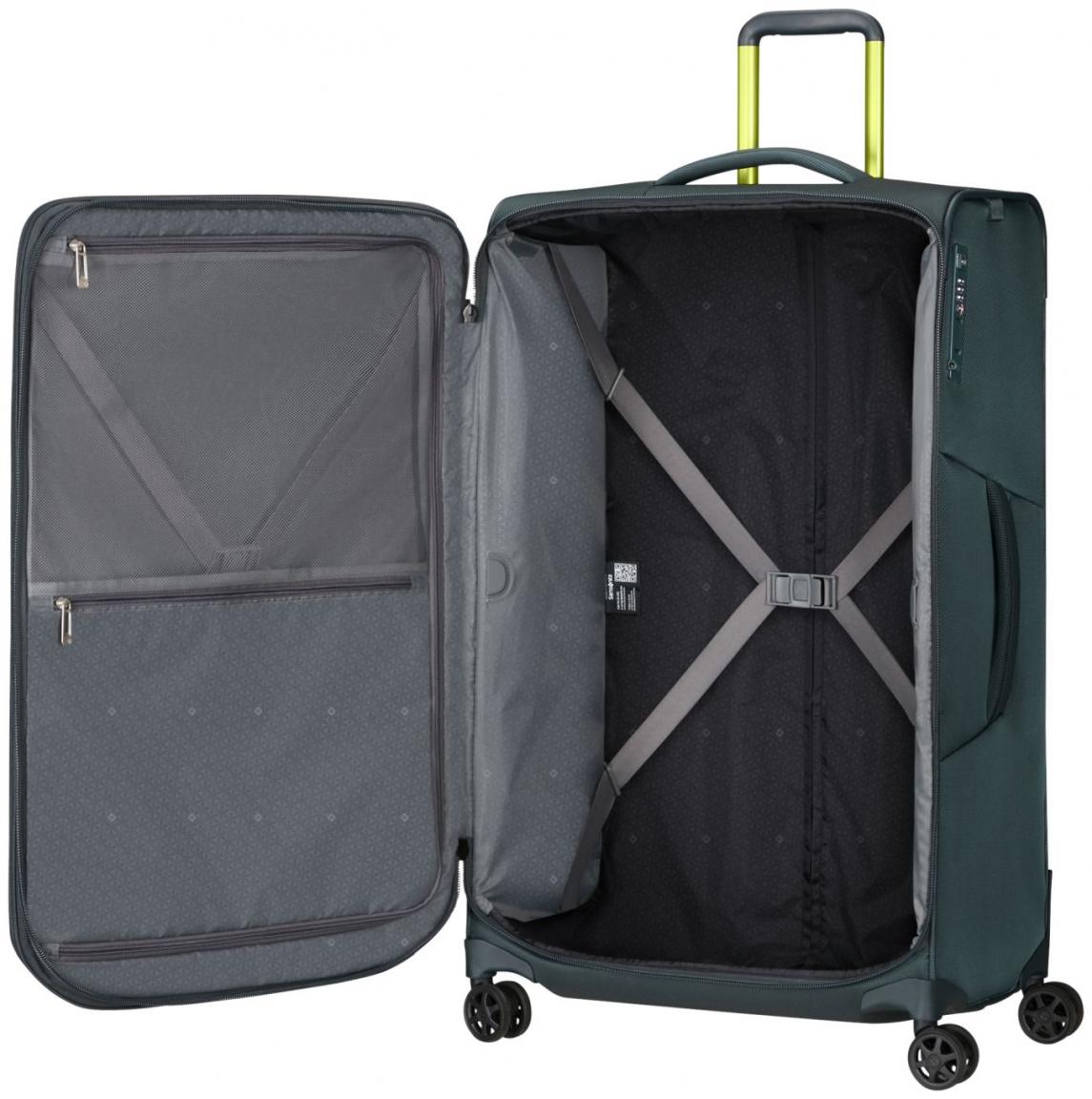 Samsonite Respark Urban Green großer Reisekoffer Spinner L 79cm