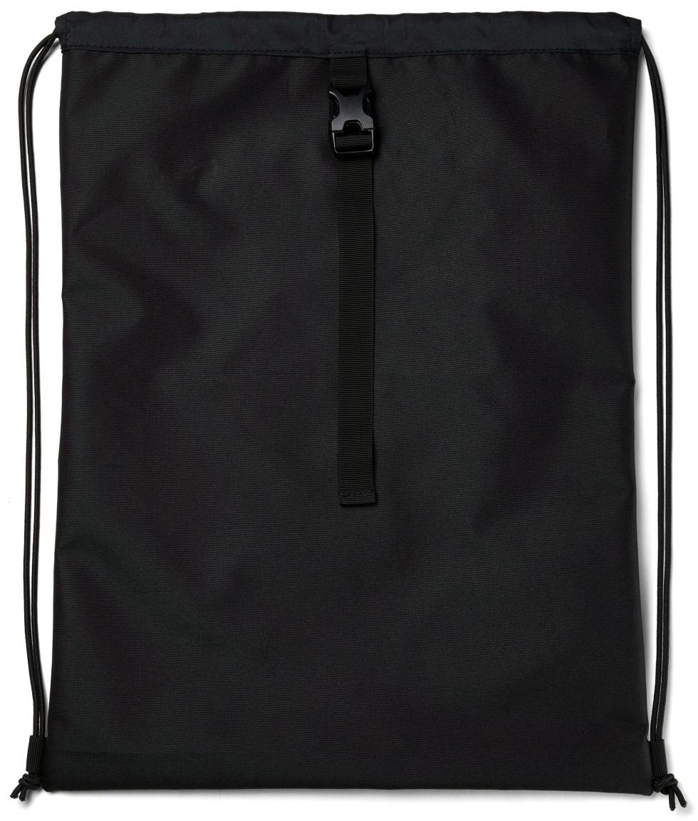 Satch Beutelrucksack Zugband Nordic Black schwarz recycelt