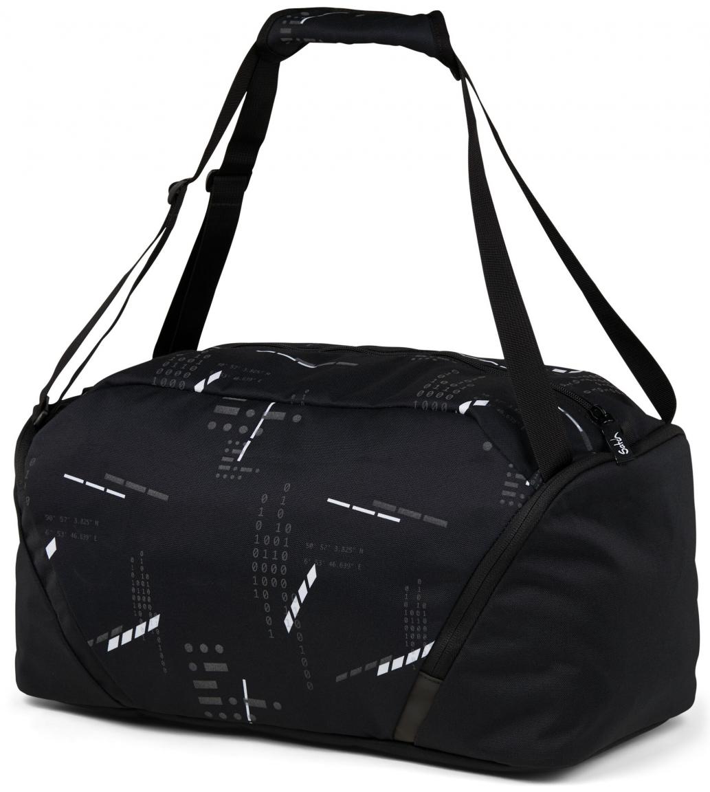 Satch Duffle Bag reflektierend Ninja Matrix schwarz