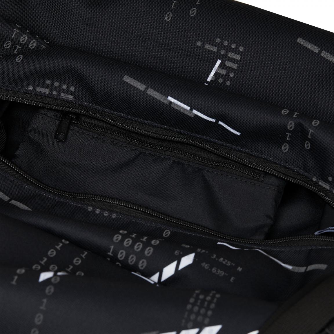 Satch Duffle Bag reflektierend Ninja Matrix schwarz