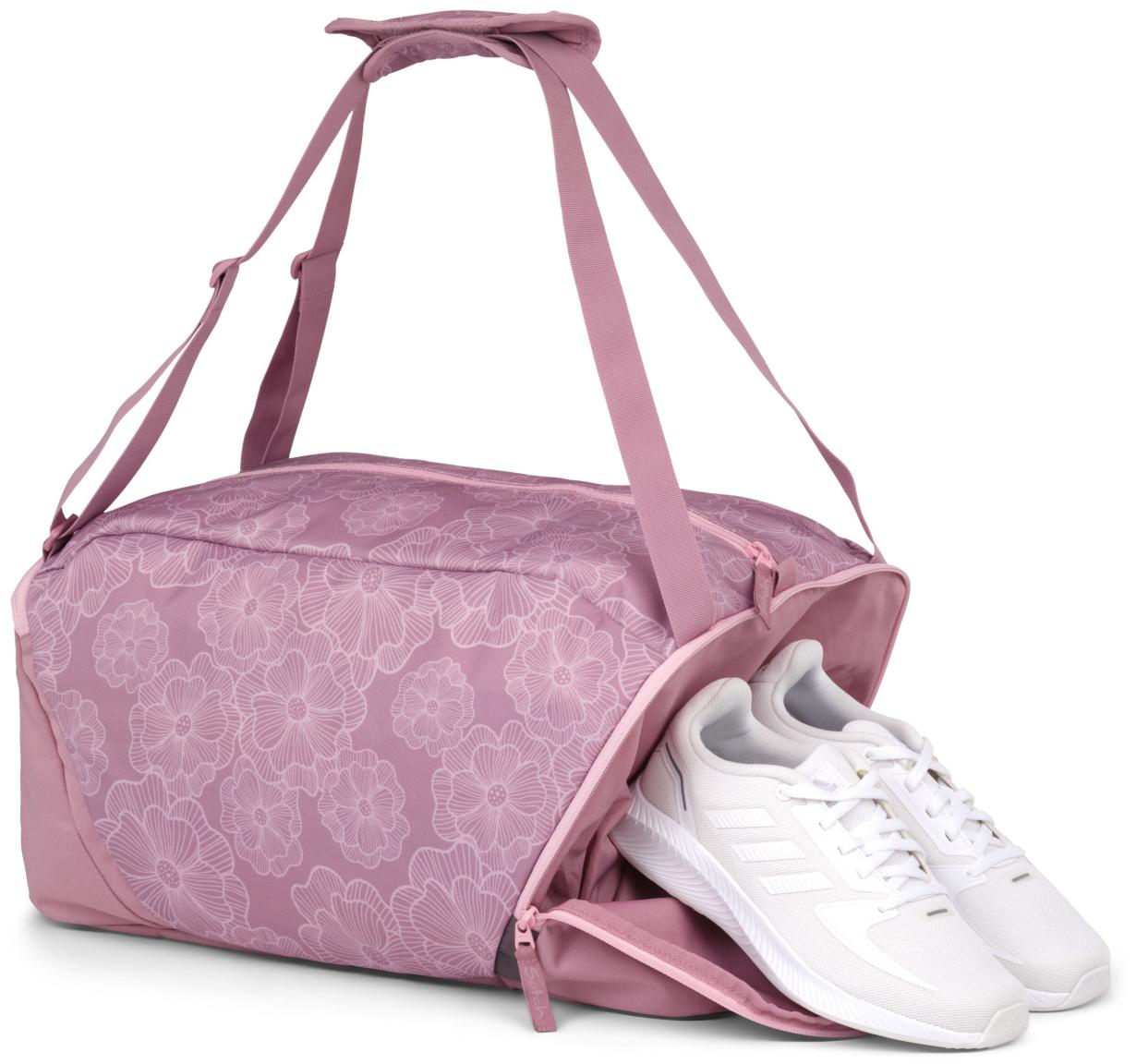 Satch Freizeittasche Duffle Bag Magnolia Dream rosa Blütenprint