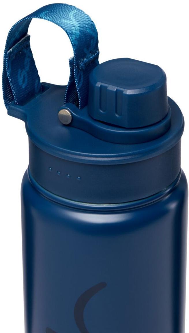 Satch Isolierflasche blau Edelstahl doppelwandig