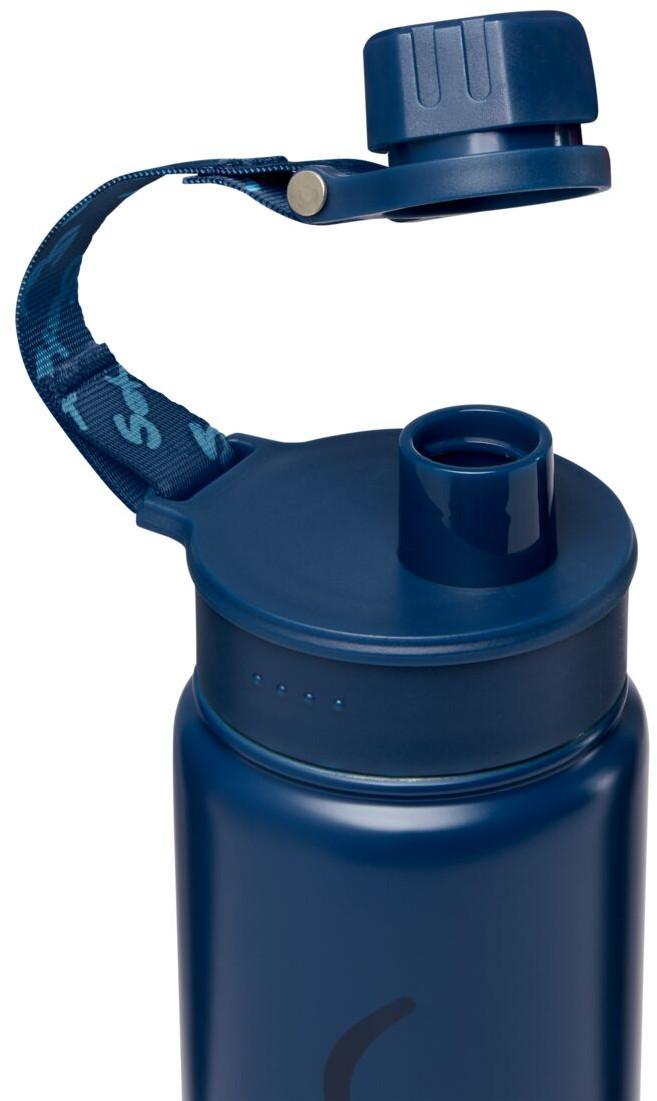 Satch Isolierflasche blau Edelstahl doppelwandig