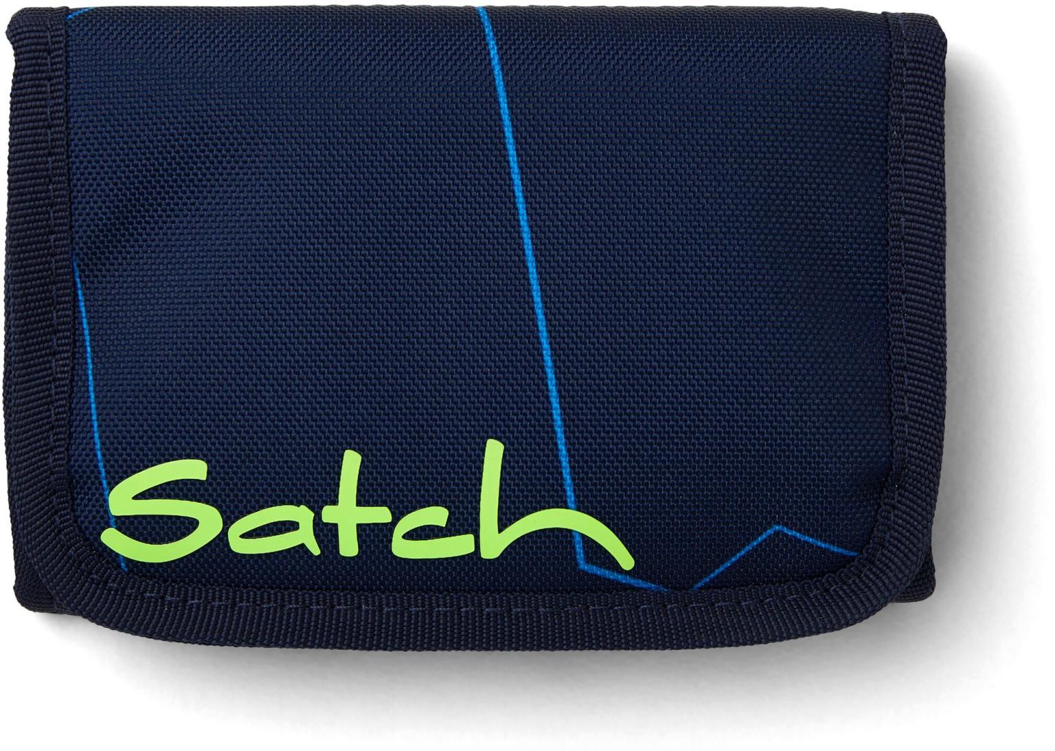 Satch Jugendgeldbeutel Wallet Blue Tech blau grün