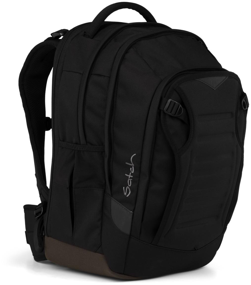 Satch Match Plus Blackjack schwarzer Schulrucksack verstellbar