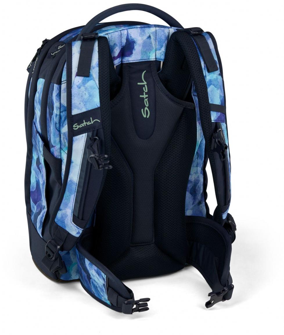 Satch Pack Büchertasche Nordic Black recycelt ergonomisch schwarz Swap