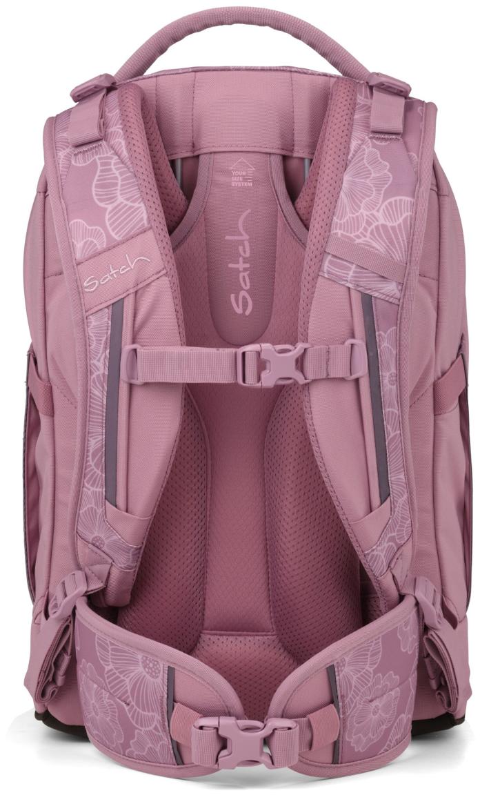 Satch Pack Magnolia Dream Blumenprint rosa Schulrucksack
