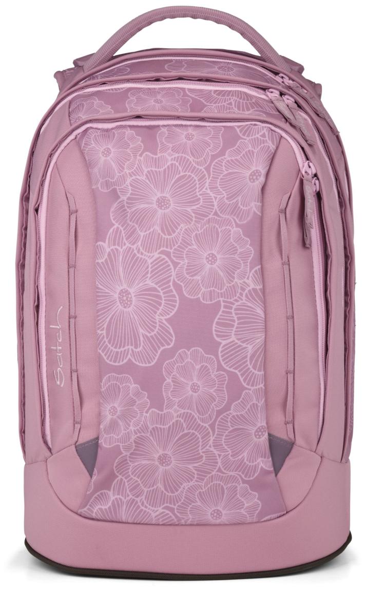 Satch Pack Magnolia Dream Blumenprint rosa Schulrucksack