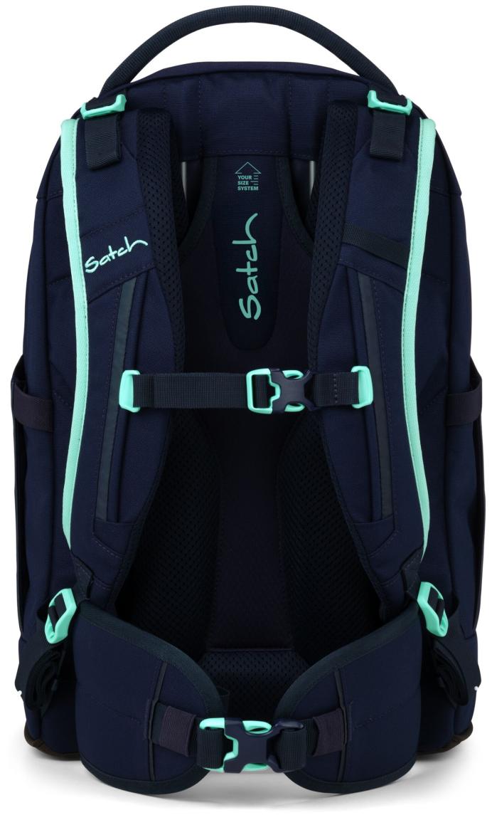 Satch Pack Ready to Swap Ocean Mint Schulrucksack dunkelblau