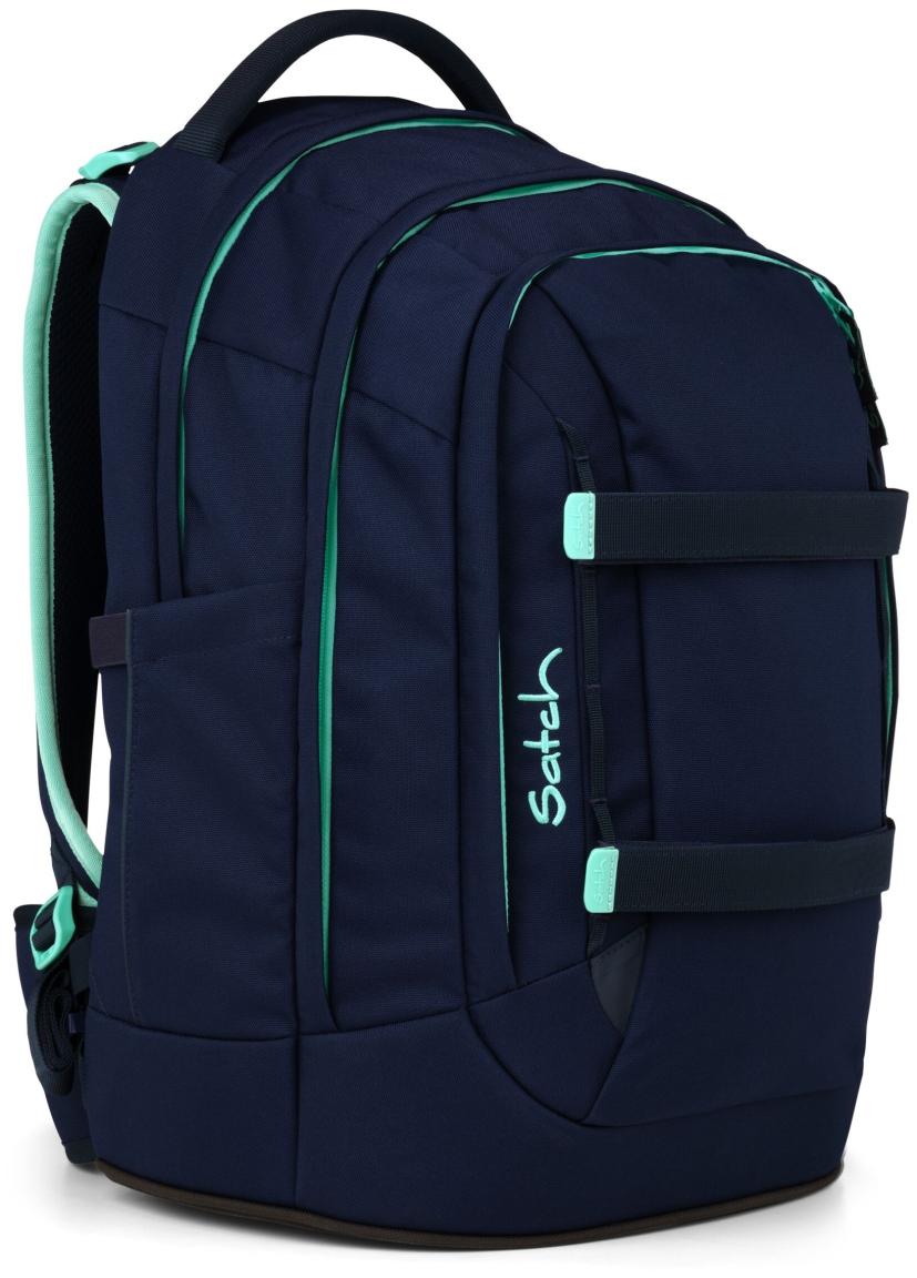 Satch Pack Ready to Swap Ocean Mint Schulrucksack dunkelblau
