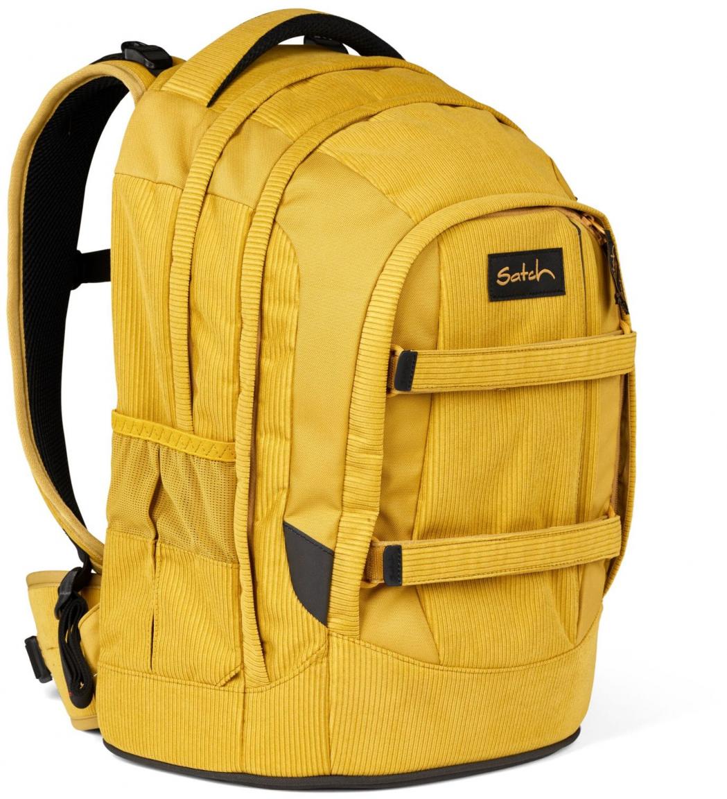Satch Pack Retro Honey Ranzenset Turnbeutel Schüttelpennal honiggelb