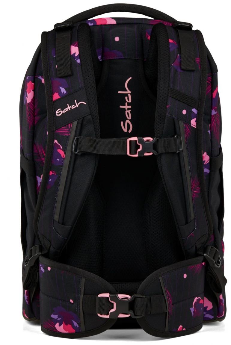 Satch Pack rosa Mystic Nights Mädchenschultasche schwarz Swap pink