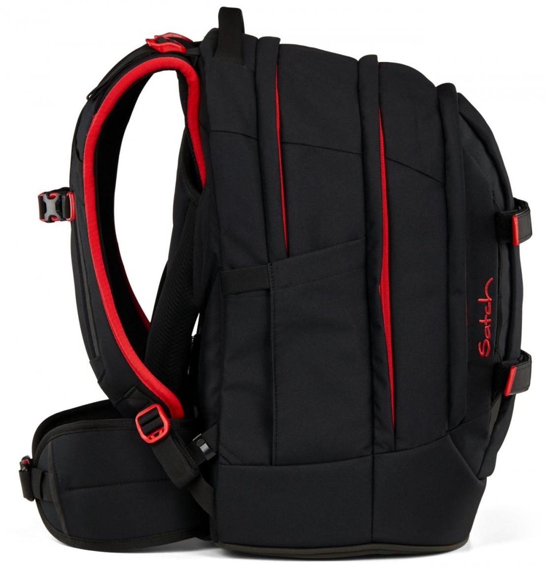 Satch Pack schwarz rot Fire Phantom Ready to Swap Rucksack