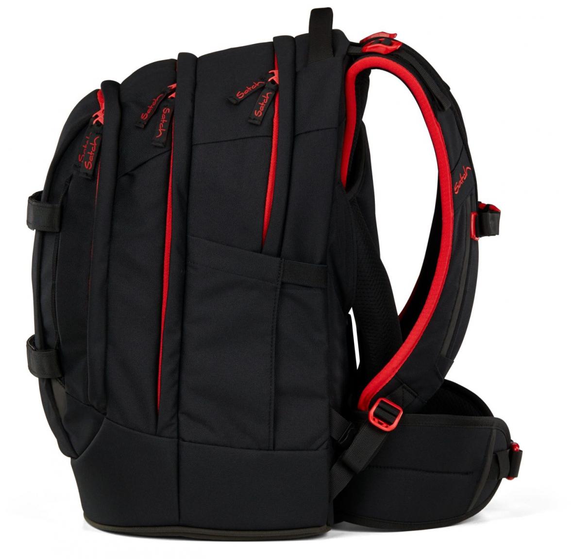 Satch Pack schwarz rot Fire Phantom Ready to Swap Rucksack
