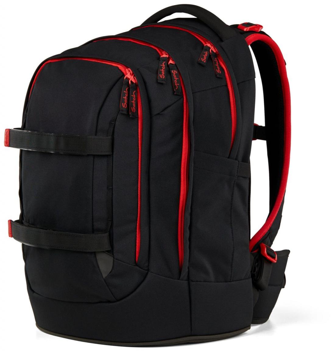 Satch Pack schwarz rot Fire Phantom Ready to Swap Rucksack