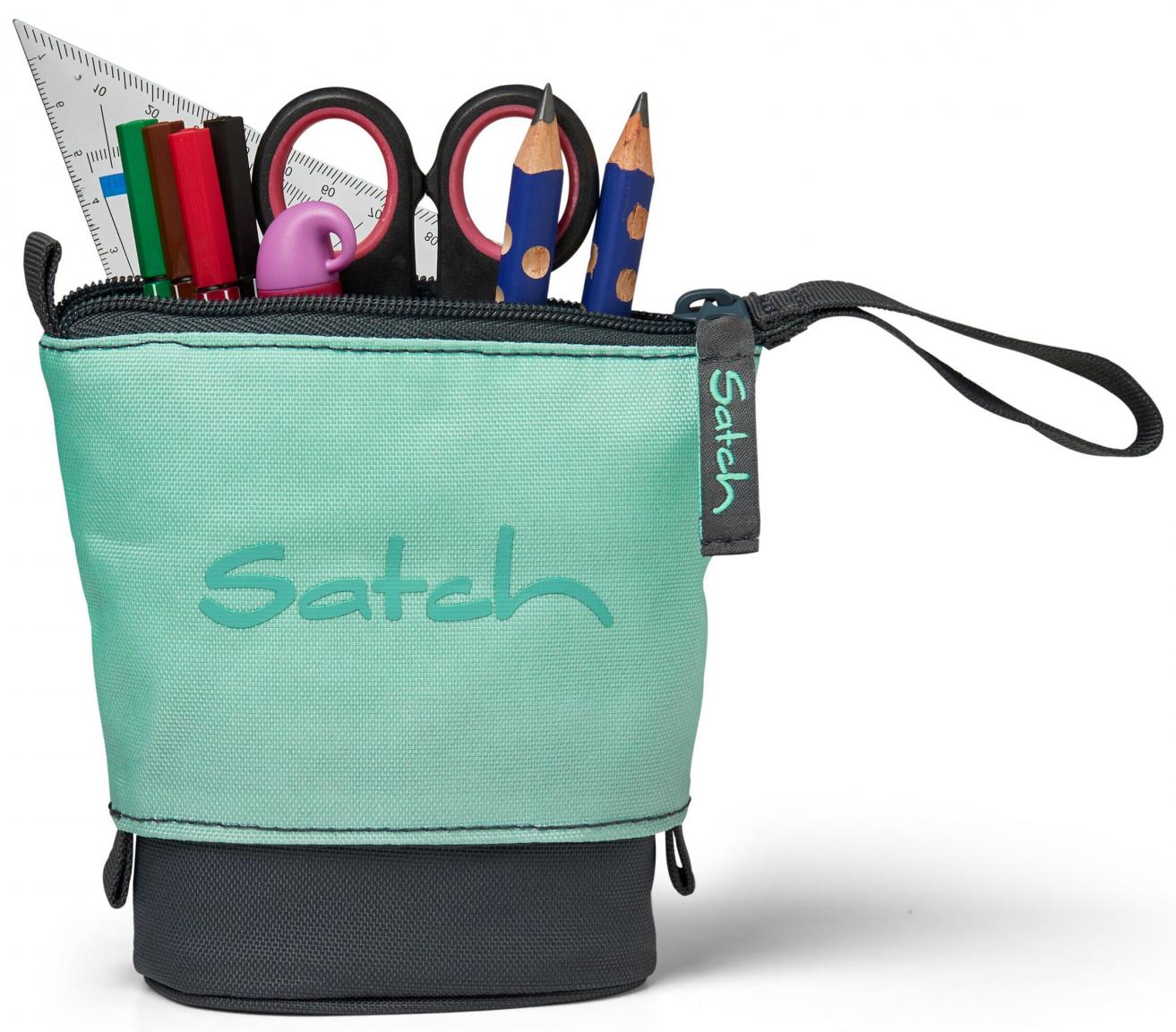 Satch Pencilcase mintgrün Gradient Mint stehend