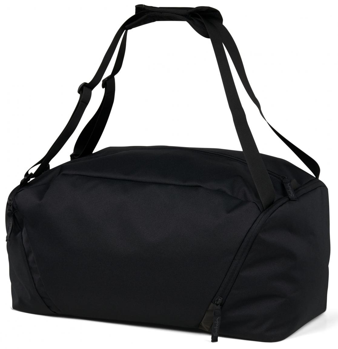 Satch Reisetasche klassisch schwarz Blackjack Sport kompakt