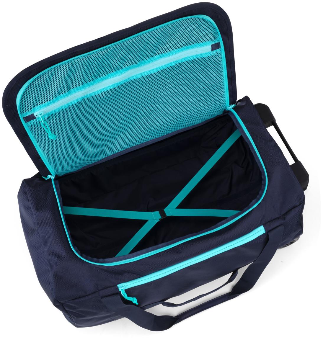 Satch Rollenreisetasche Suitcase Jet Mint dunklelblau 60cm