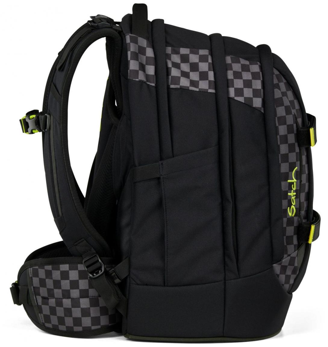 Satch Schulrucksack Pack Swap verstellbar Dark Skate recycelt