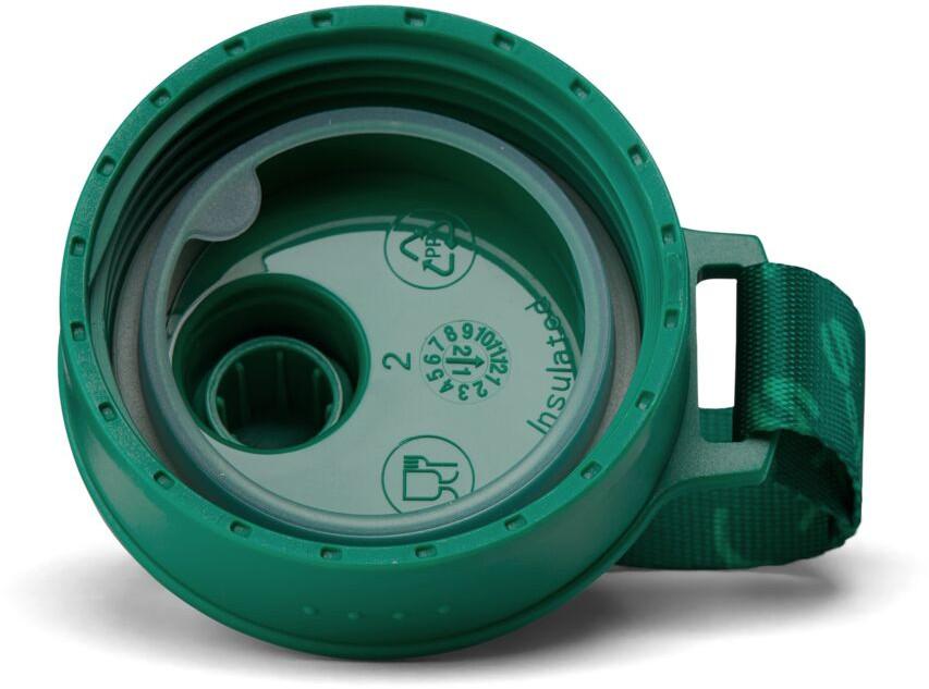 Satch Sportflasche Trita Green dunkelgrün spülmaschinenfest