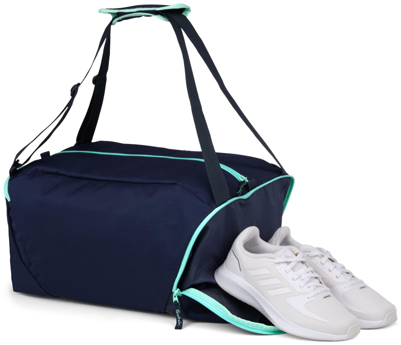 Satch Sporttasche Duffle Bag dunkelblau türkis Ocean Mint