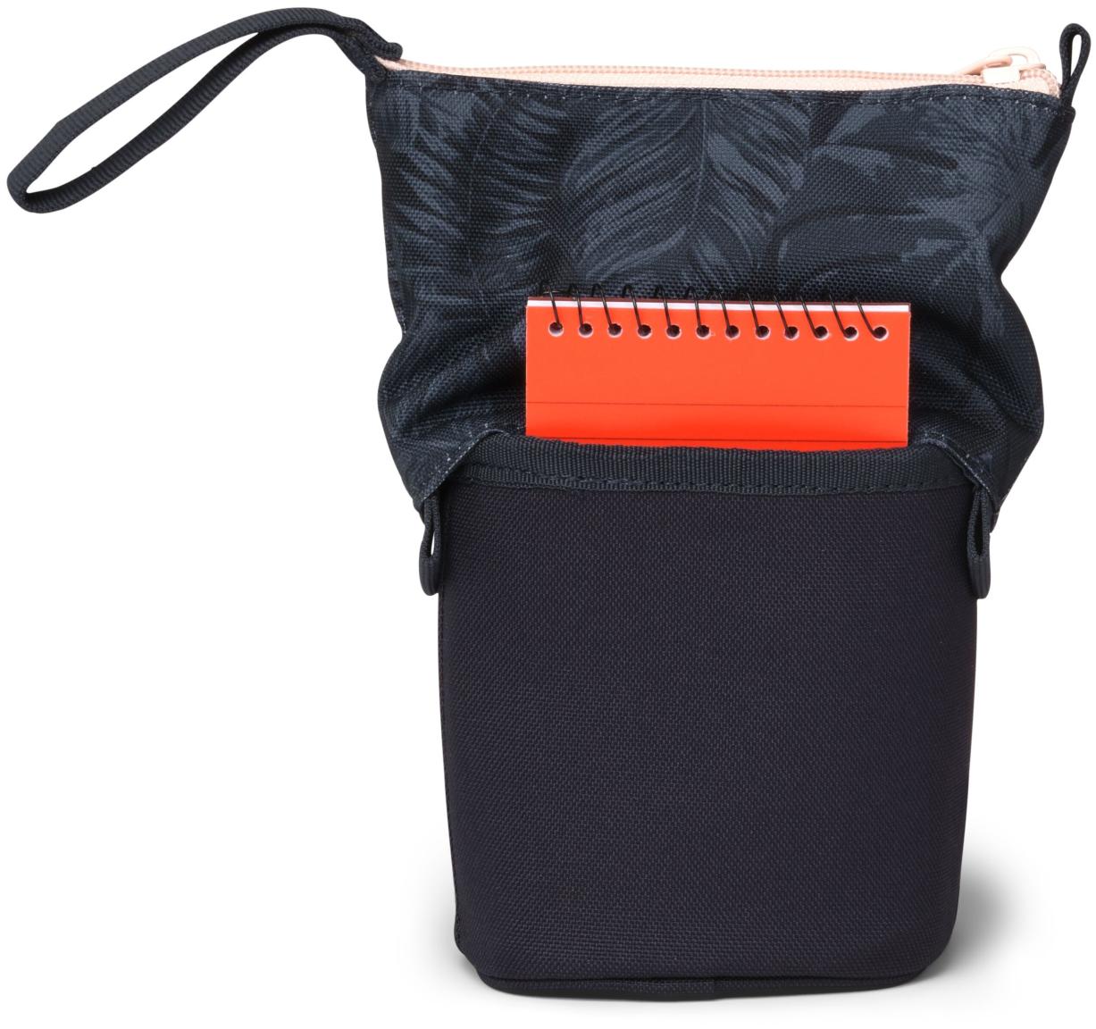 Satch Stifteetui mit Blätterprint Pencil Slider Midnight Jungle