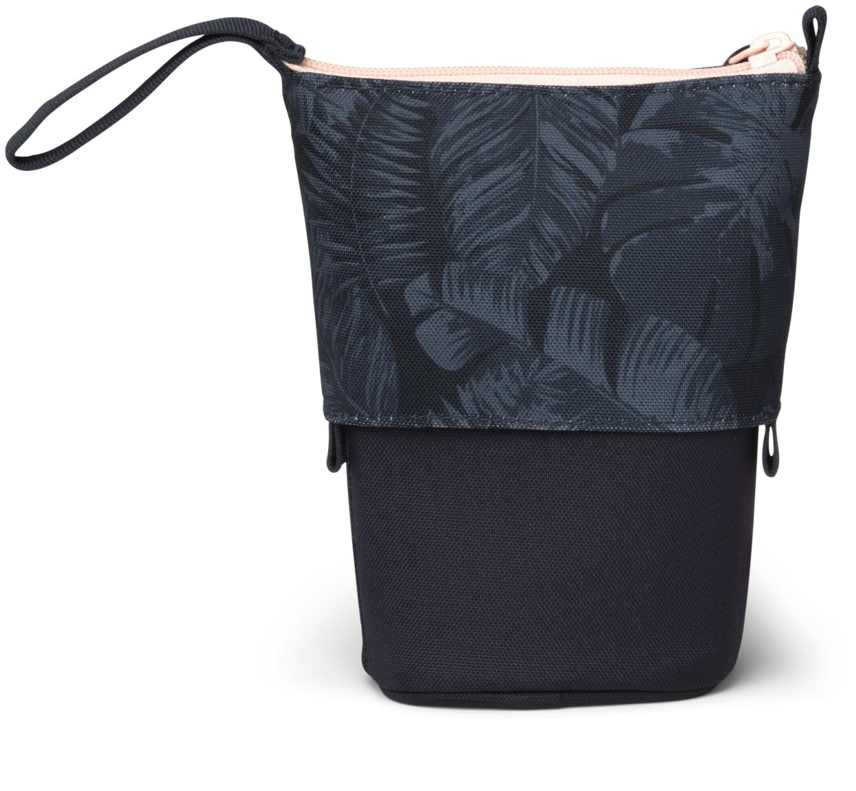 Satch Stifteetui mit Blätterprint Pencil Slider Midnight Jungle