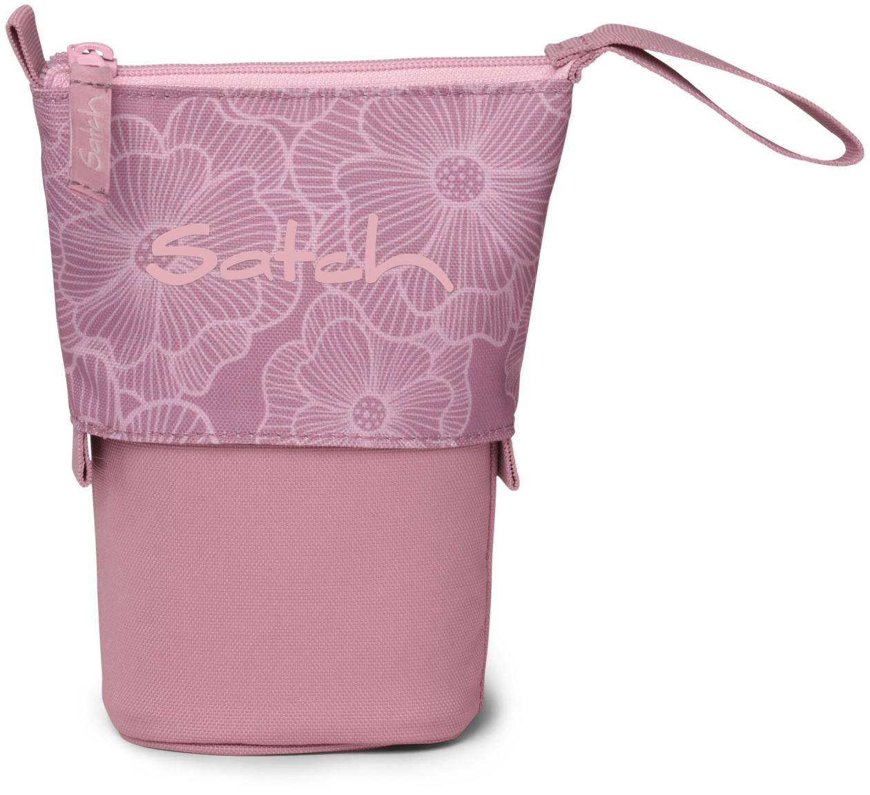 Satch Stifteetui rosa Blumenprnit Pencil Slider magnolia Dream