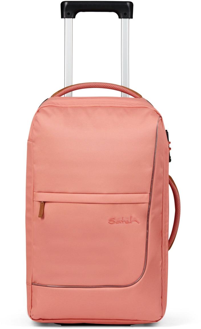 Satch Travel Flow S Pure Coral Rollenkoffer 54cm Handgepäck