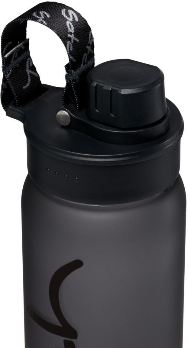 Satch Trinkflasche Tritan schwarz auslaufsicher
