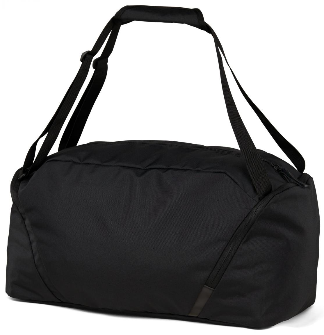 Satch schwarze Sporttasche Nordic Black recycelt Stickerei