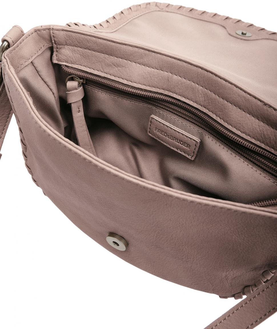 Satteltasche FREDsBRUDER Calm Überschlag Leder Taupe 