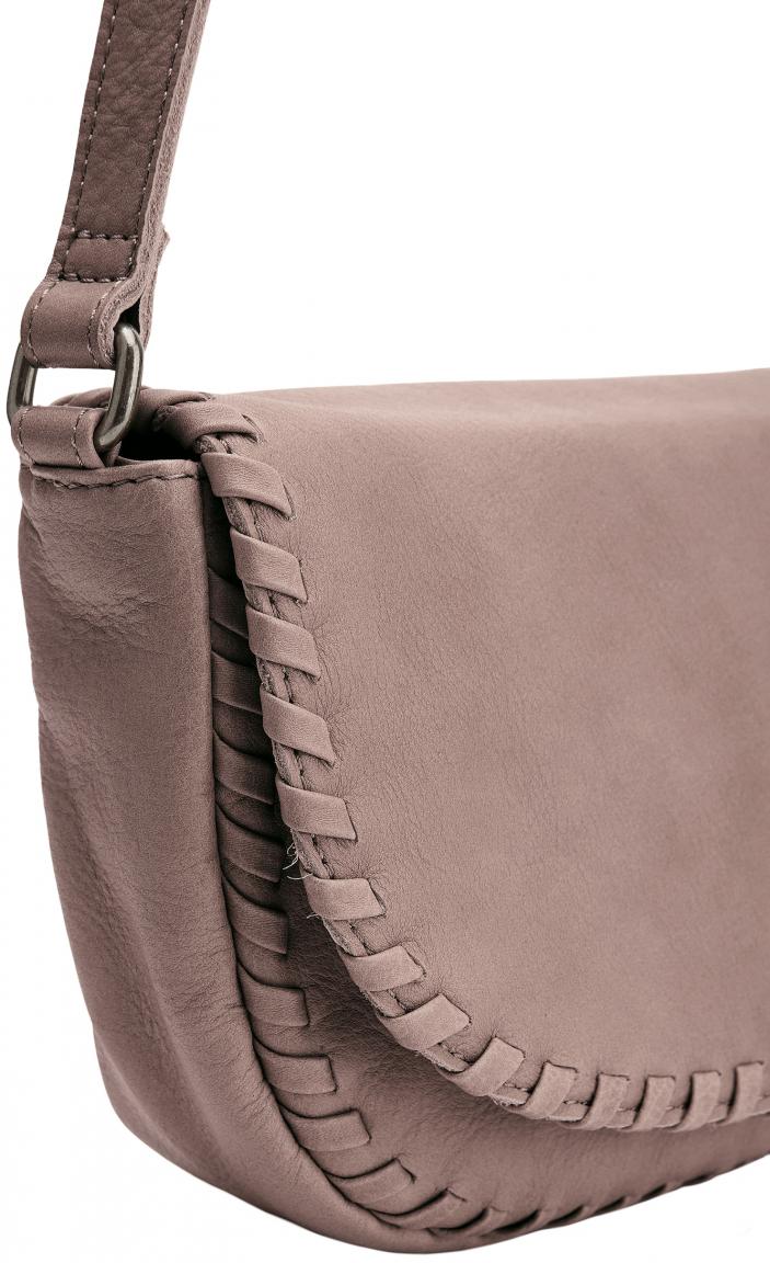Satteltasche FREDsBRUDER Calm Überschlag Leder Taupe 