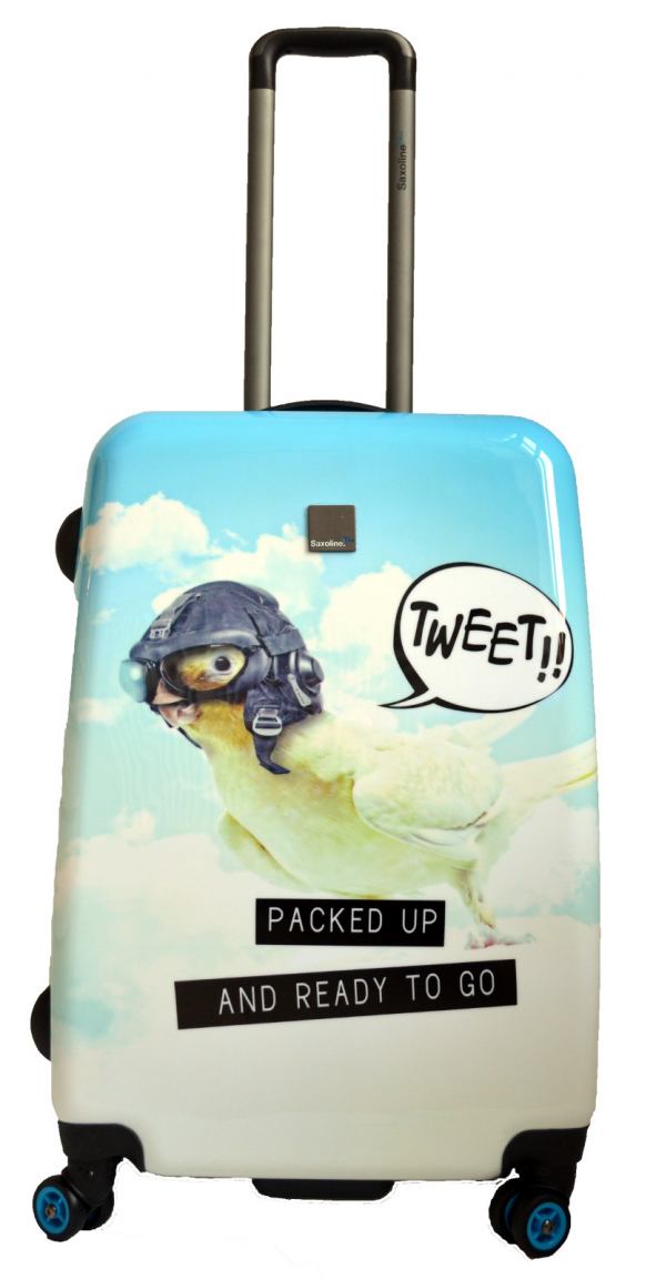 Saxoline Tweet (Vögelchen) SX 60cm Rollenkoffer