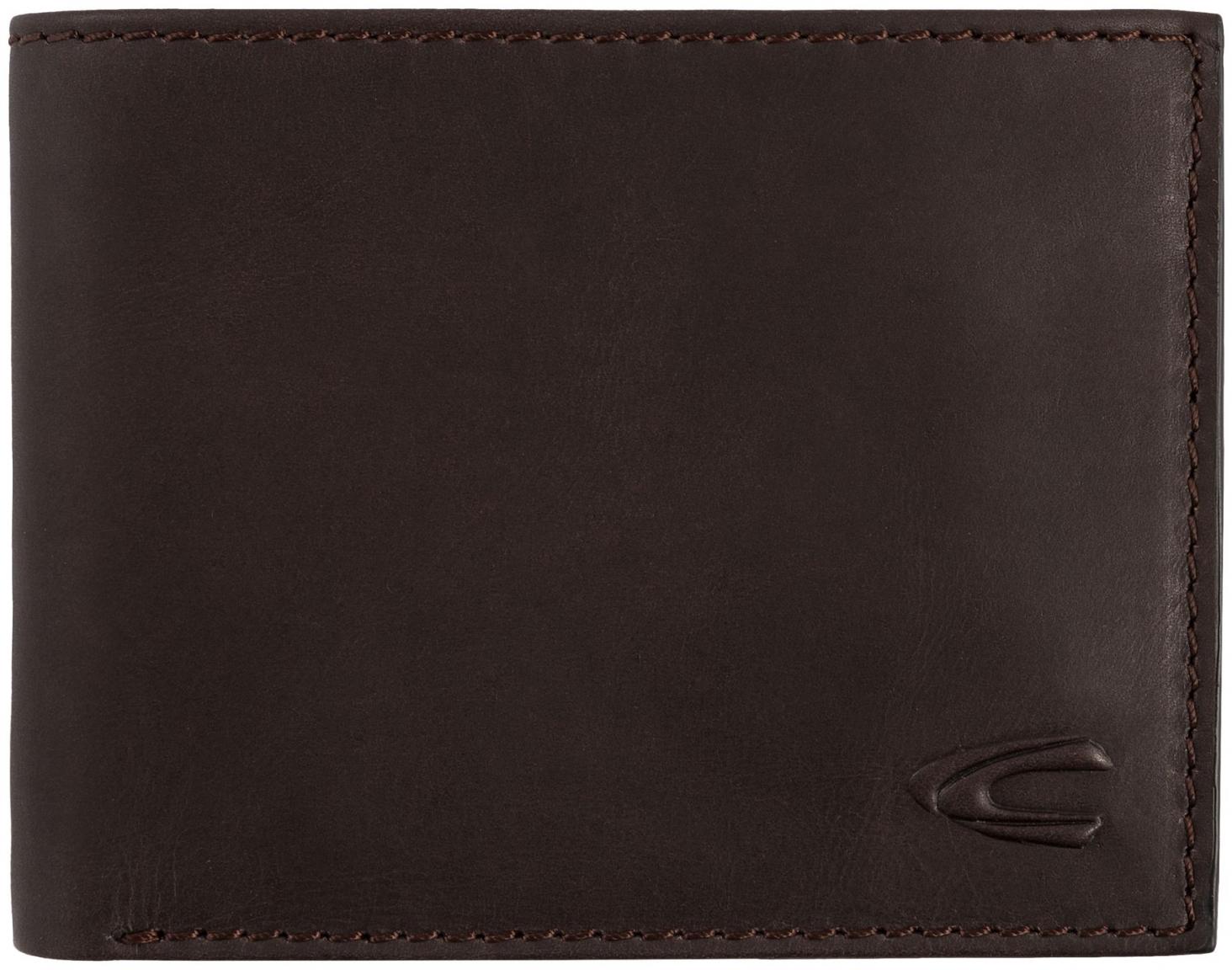 Scheinbörse Herren Camel Active Thai Rindsleder Braun matt