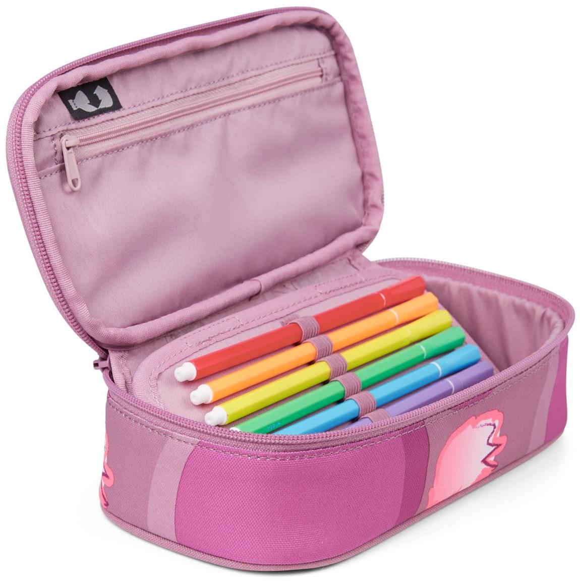 Schlamperpennal pink Satch Pencil Box Walking Clouds