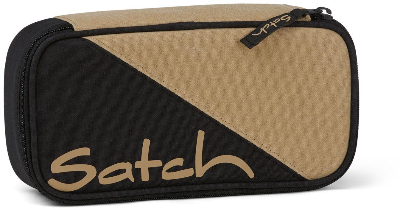 Schlamperpennal schwarz grau kariert Satch Dark Skate Pencil Box 