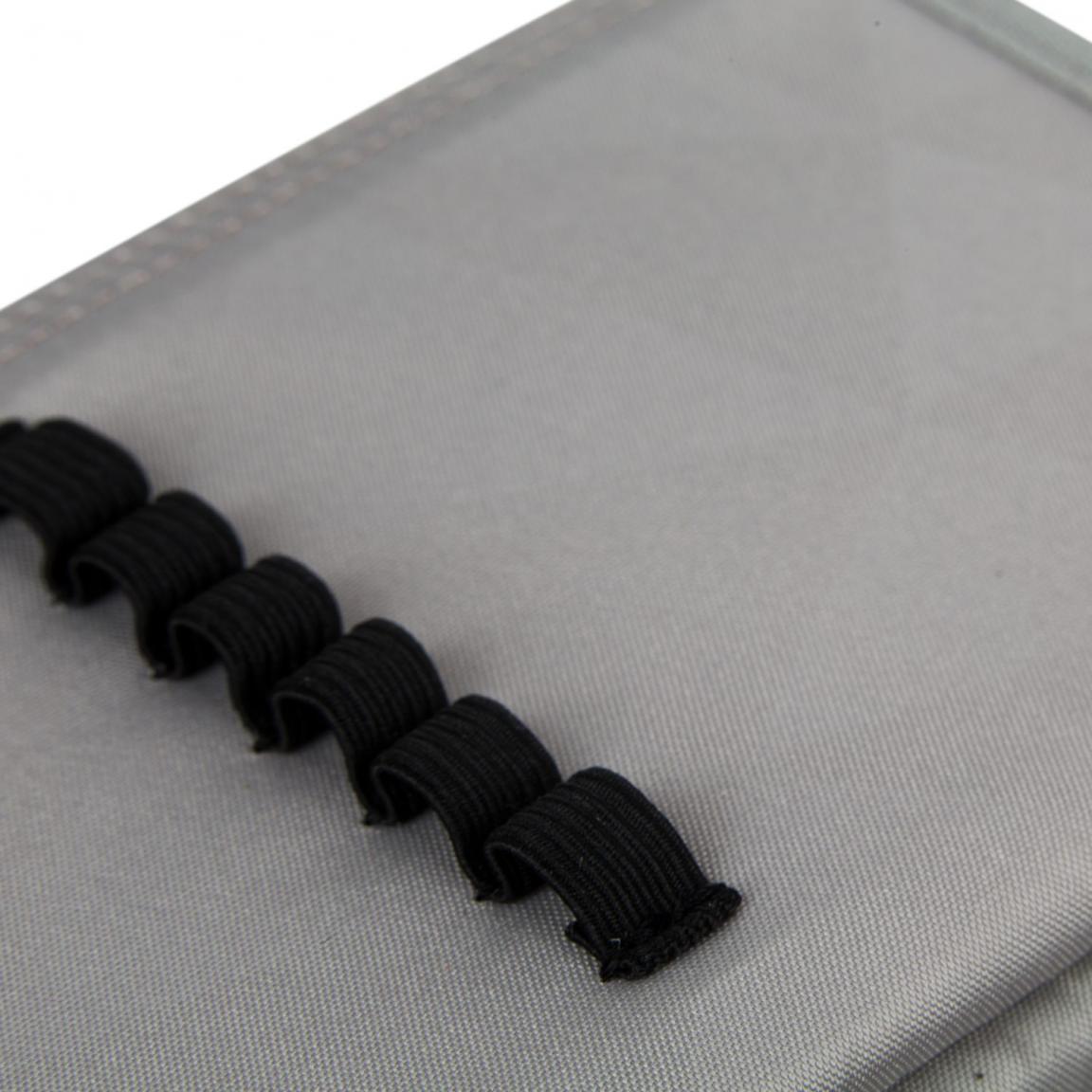 Schlamperpennal schwarz grau kariert Satch Dark Skate Pencil Box