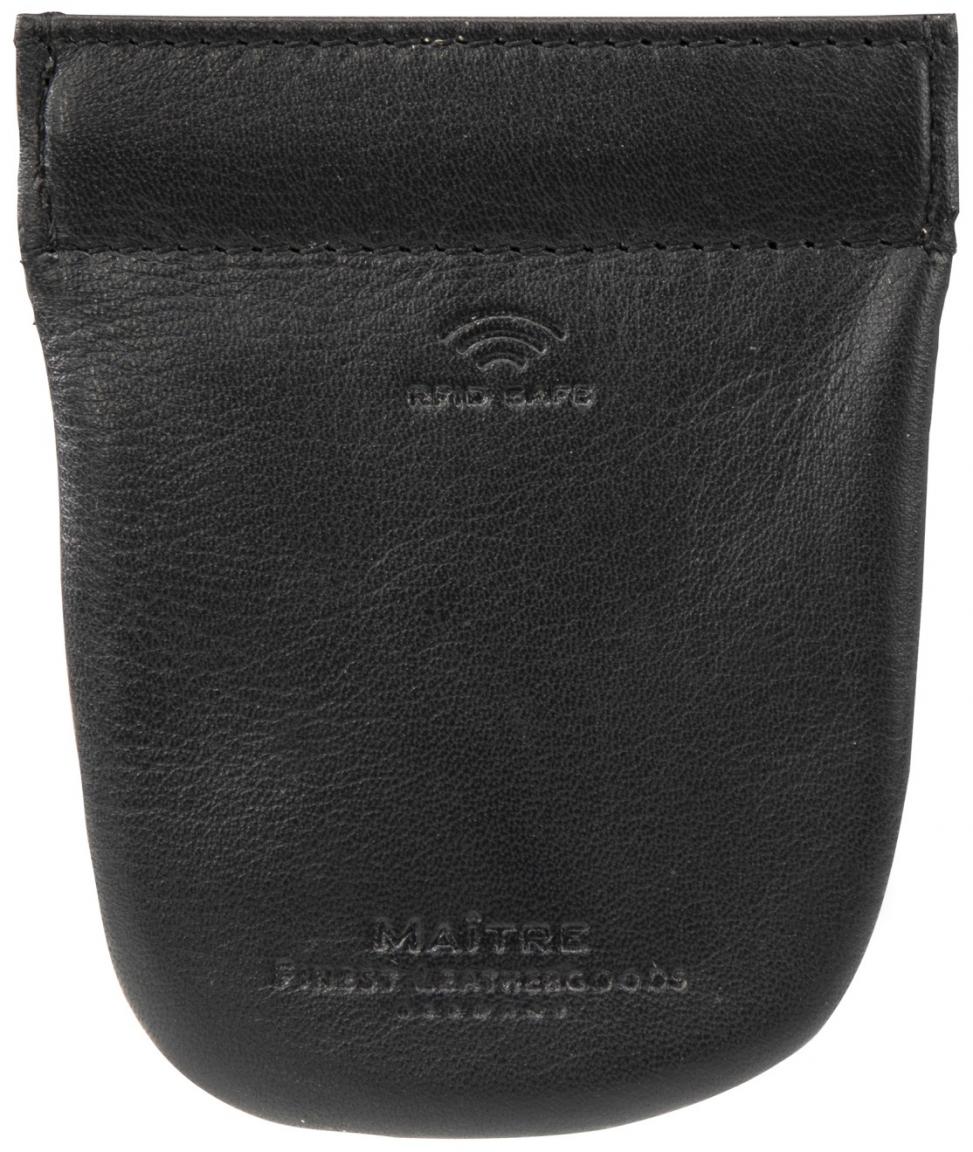 Schlüsseletui Maitre F3 Sagard schwarz Glockenform