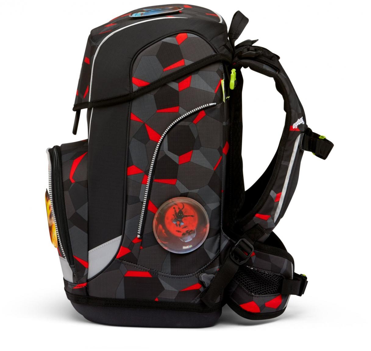 Schülerset 6-teilig Ergobag Cubo Light TaekBärdo Ninja Drachen