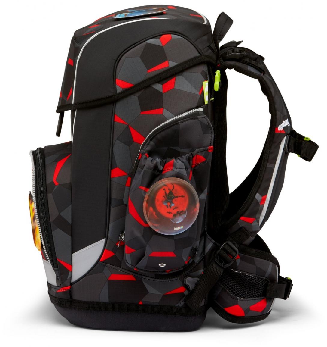 Schülerset 6-teilig Ergobag Cubo Light TaekBärdo Ninja Drachen