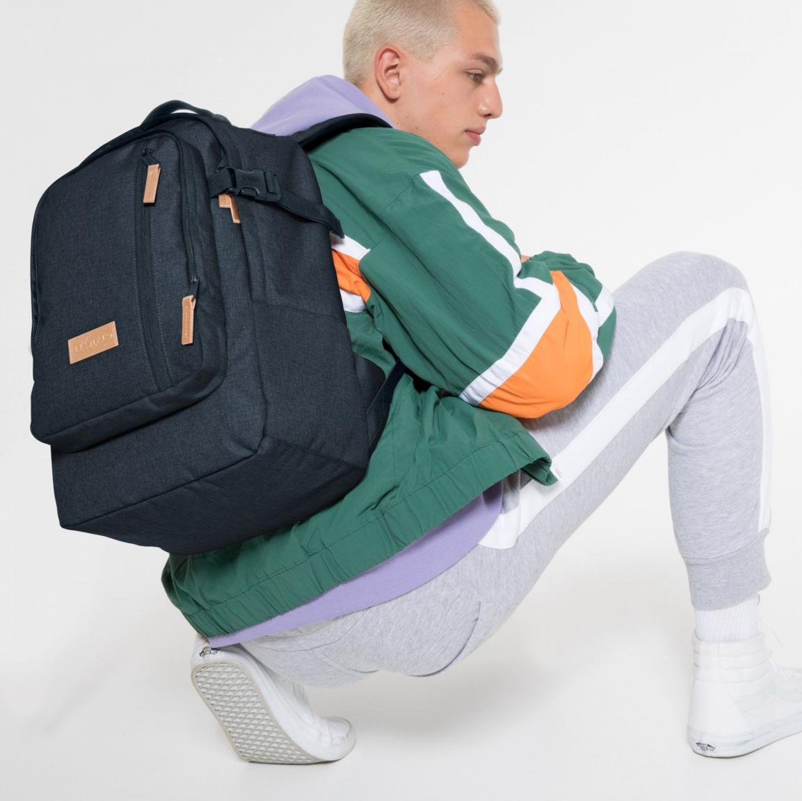 Schul Backpack Eastpak Smallker CS Triple blau Jeans