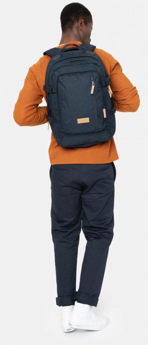 Schul Backpack Eastpak Smallker CS Triple blau Jeans