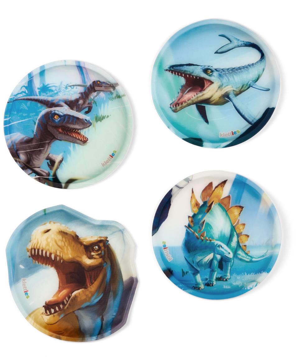 Schulranzen Ergobag Cubo Bärassic Garden schwarz blau Dino 5teiliges Set