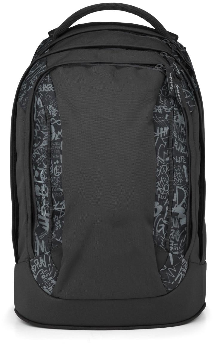 Schulranzen Satch Pack Street Ink grau Graffiti Ready to Swap