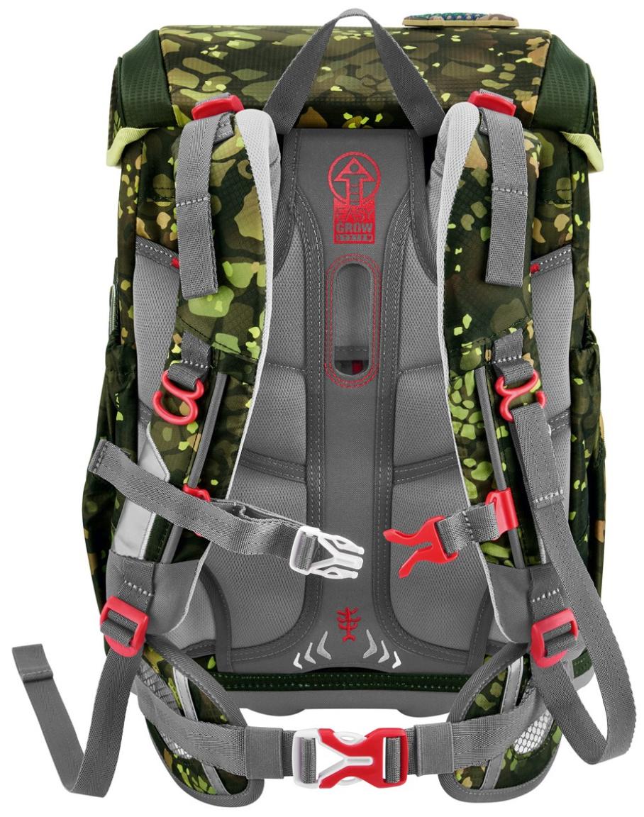 Schulranzenset Step by Step Cloud Dino Torex grün Dinosaurier