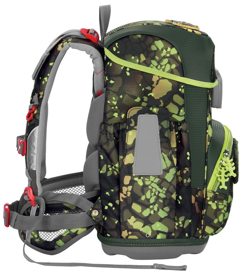 Schulranzenset Step by Step Cloud Dino Torex grün Dinosaurier