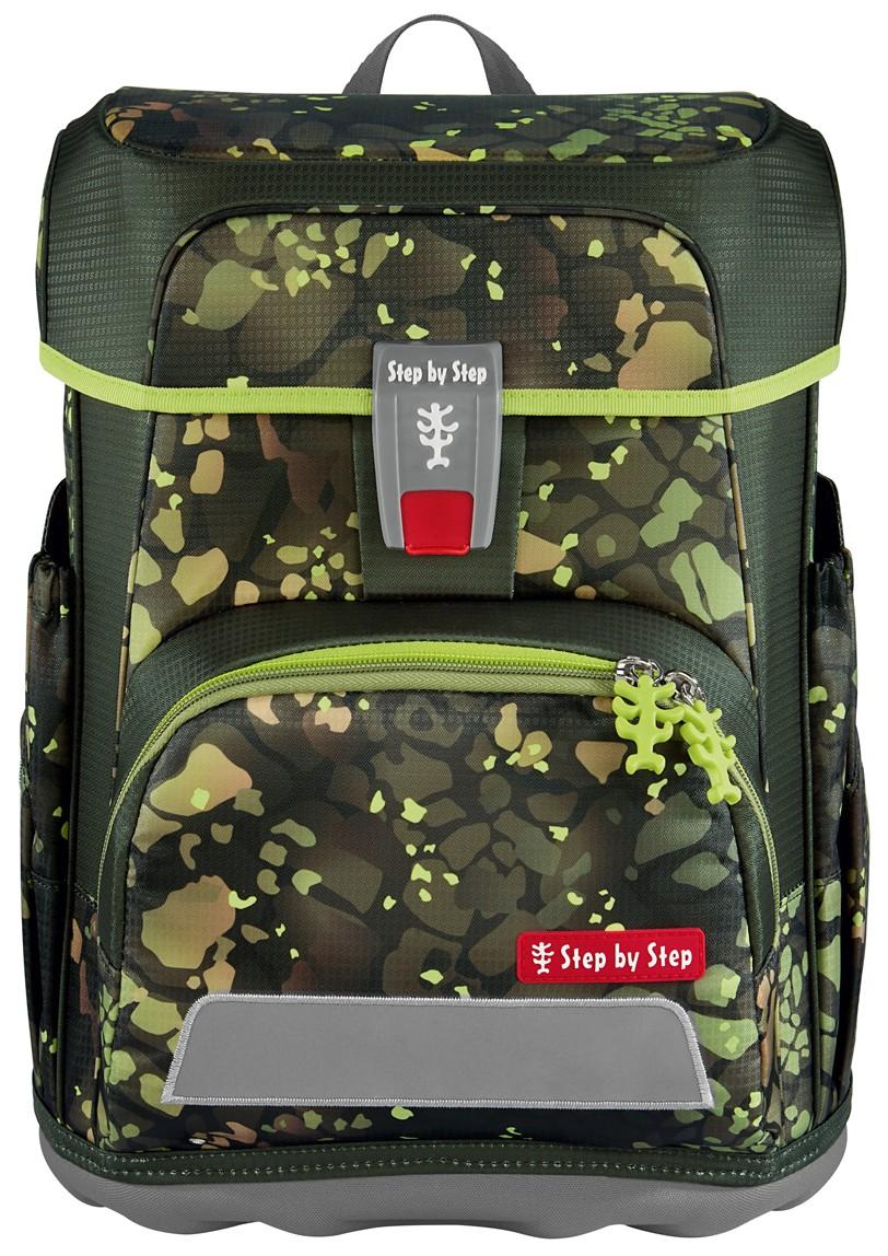 Schulranzenset Step by Step Cloud Dino Torex grün Dinosaurier